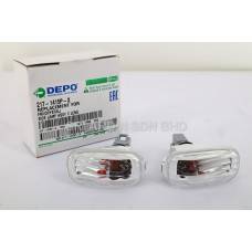 Honda Civic ES S5A '01 -' 04 / Civic FD SNA '06 -' 12 / Stream RN1 '00 - '05 Crystal Side Fender Lamp [ 1 Pair Left & Right ]